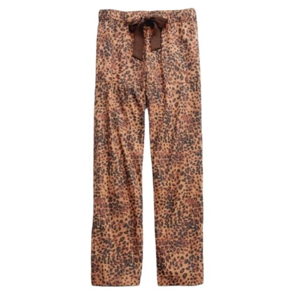 NWOT AERIE Animal Print Wide Leg Lounge Pants S - Picture 9 of 9